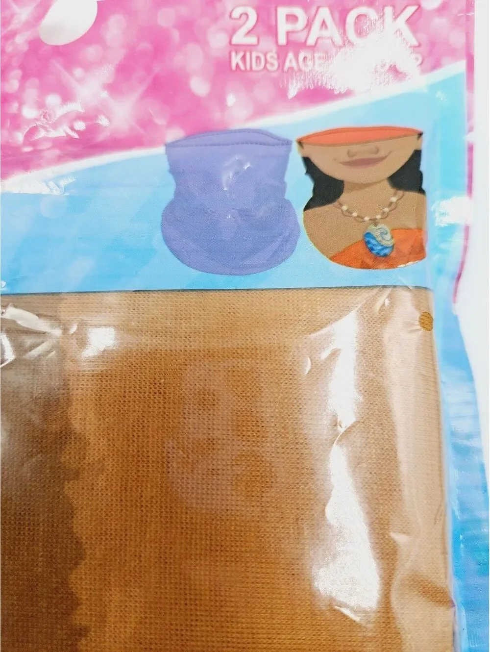 Disney Moana Face Cover Gaiter Mask Cosplay Costume DisneyBound Halloween DIY